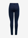 Jacqueline de Yong Tmavě modré dámské jeggings JDY Brooklyn
