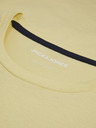 Jack & Jones Žluté pánské tričko Jack & Jones Summer