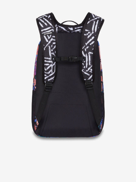Dakine Bílo-černý dámský vzorovaný batoh Dakine Campus Medium 25 l