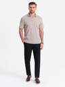 Ombre Clothing Černé pánské chino kalhoty Ombre Clothing