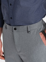 Ombre Clothing Šedé pánské chino kalhoty Ombre Clothing