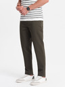 Ombre Clothing Khaki pánské chino kalhoty Ombre Clothing