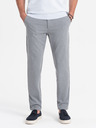 Ombre Clothing Šedé pánské chino kalhoty Ombre Clothing