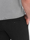 Ombre Clothing Tmavě šedé pánské chino kalhoty Ombre Clothing