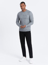 Ombre Clothing Černé pánské chino kalhoty Ombre Clothing