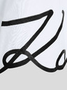 Karl Lagerfeld Bílý dámský top KARL LAGERFELD Karl Signature Tank Top