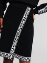 Karl Lagerfeld Černá dámská úpletová sukně KARL LAGERFELD Logo Knit Skirt