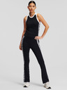 Karl Lagerfeld Černé dámské legíny KARL LAGERFELD Logo Tape Leggins