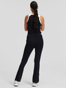 Karl Lagerfeld Černé dámské legíny KARL LAGERFELD Logo Tape Leggins