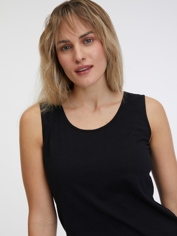 Sam 73 Černé dámské tílko SAM 73 Carla