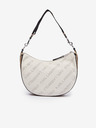 Karl Lagerfeld Krémová dámská kabelka KARL LAGERFELD Moon SM Shoulderbag
