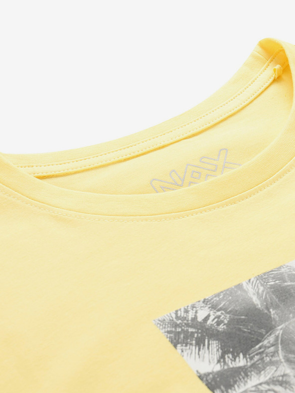 NAX Žluté pánské tričko NAX Jurg