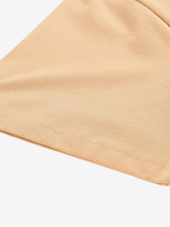 NAX Béžové pánské tričko NAX Jurg