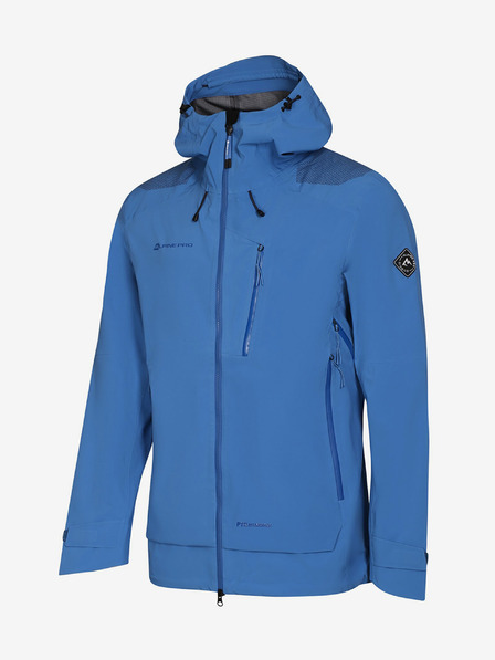 ALPINE PRO Modrá pánská bunda s membránou PTX ALPINE PRO Gor