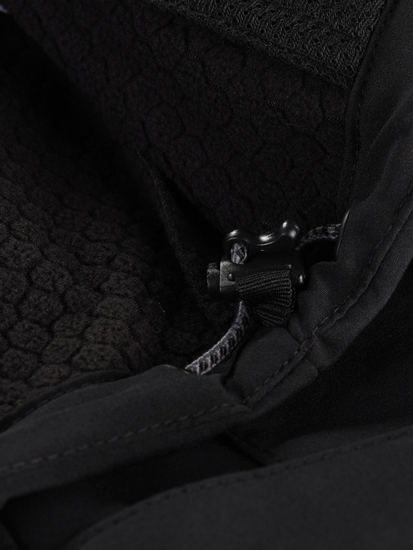 ALPINE PRO Černá pánská softshellová bunda ALPINE PRO Hoor