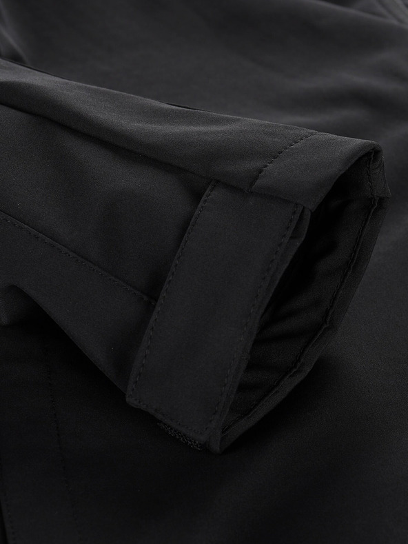 ALPINE PRO Černá pánská softshellová bunda ALPINE PRO Hoor