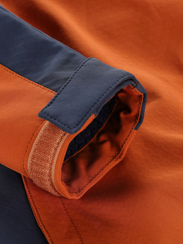 ALPINE PRO Hnědá pánská softshellová bunda ALPINE PRO Hoor