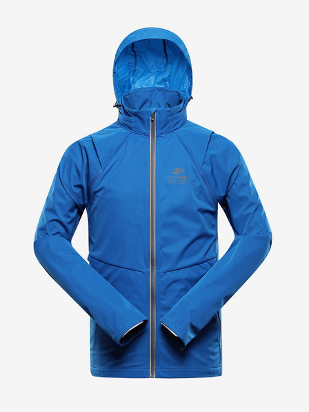 ALPINE PRO Modrá pánská softshellová bunda ALPINE PRO Spert