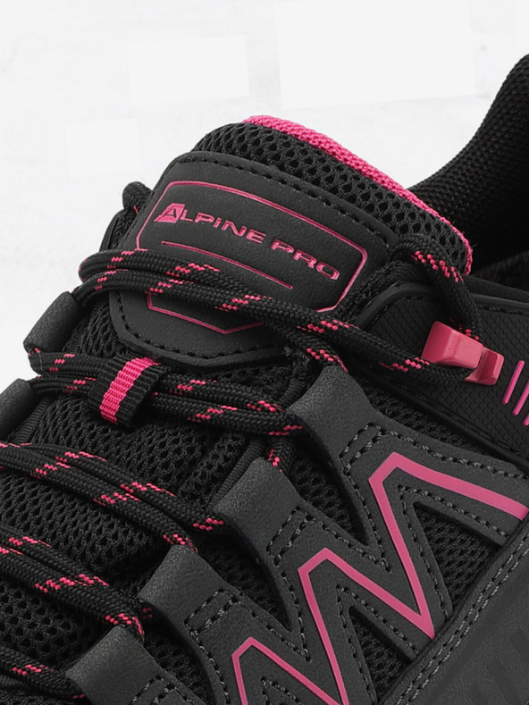 ALPINE PRO Růžovo-černé pánské outdoorové tenisky ALPINE PRO IMAHE