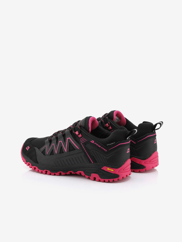 ALPINE PRO Růžovo-černé pánské outdoorové tenisky ALPINE PRO IMAHE