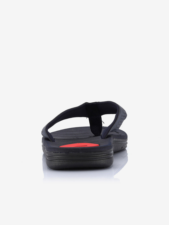 ALPINE PRO Černé pánské žabky ALPINE PRO Ewan