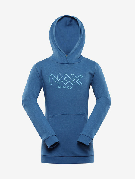 NAX Modrá dětská mikina NAX COLEFO