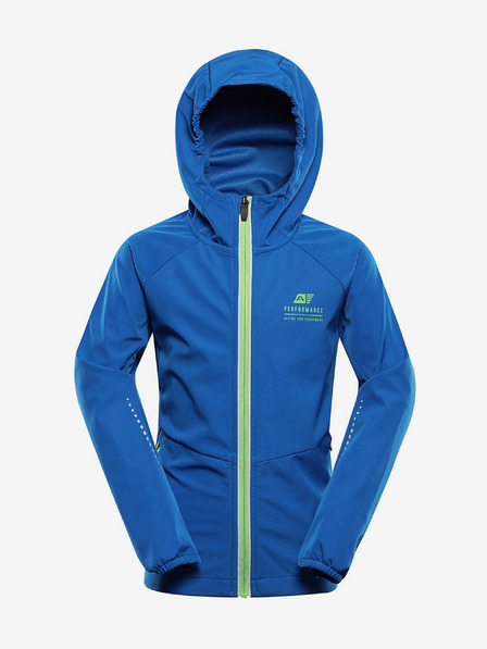 ALPINE PRO Modrá dětská softshellová bunda ALPINE PRO SPERTO