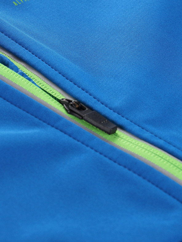 ALPINE PRO Modrá dětská softshellová bunda ALPINE PRO SPERTO