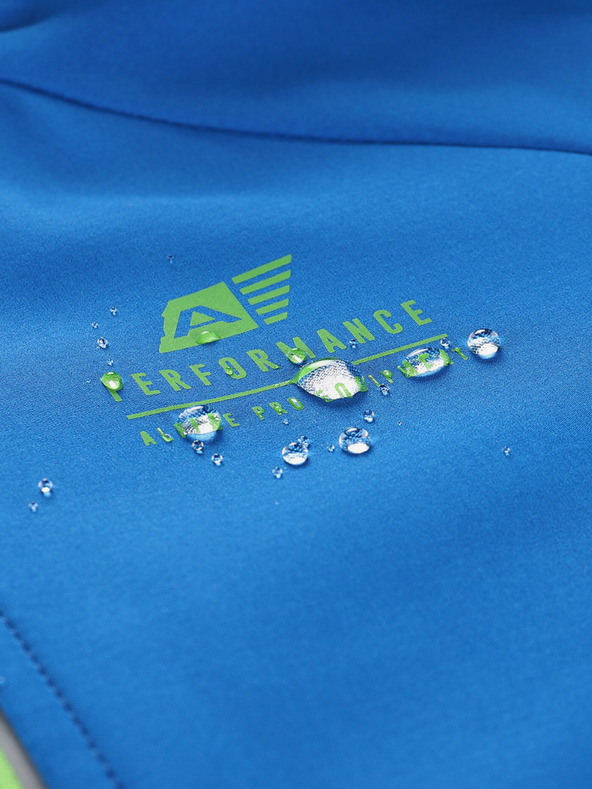 ALPINE PRO Modrá dětská softshellová bunda ALPINE PRO SPERTO