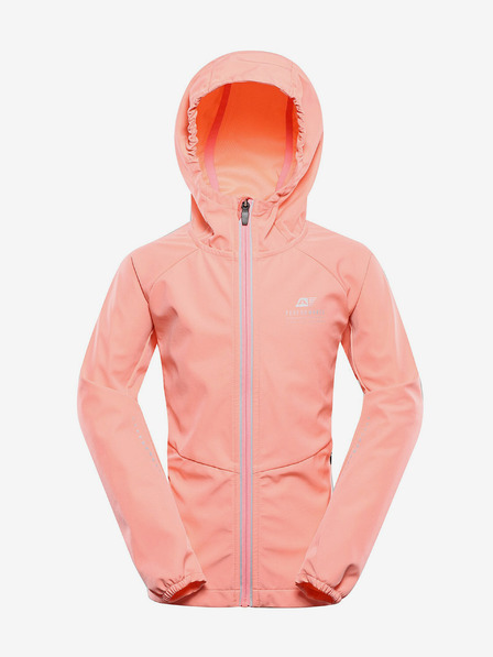 ALPINE PRO Oranžová dětská softshellová bunda ALPINE PRO SPERTO
