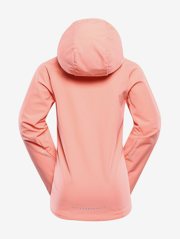 ALPINE PRO Oranžová dětská softshellová bunda ALPINE PRO SPERTO