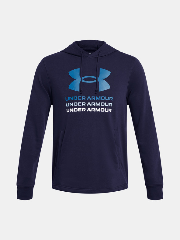 Under Armour Pánská mikina Under Armour UA Rival Terry Graphic Hood