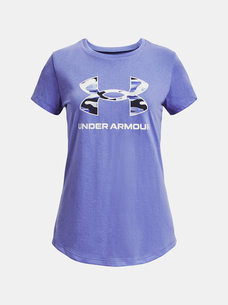 Under Armour Dívčí tričko Under Armour UA SPORTSTYLE LOGO SS