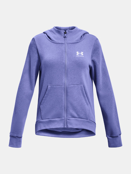 Under Armour Dívčí mikina Under Armour Rival Fleece LU FZ Hoodie