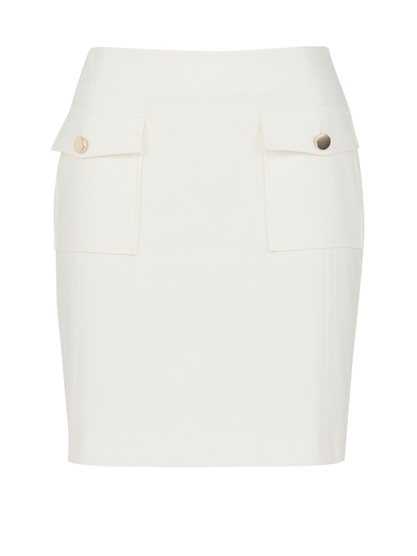 Orsay Bílá dámská sukně ORSAY