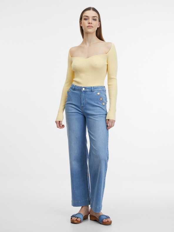 Orsay Žlutý dámský svetr ORSAY