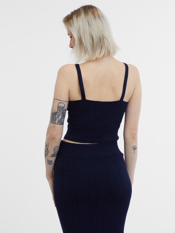 Orsay Tmavě modrý dámský top ORSAY