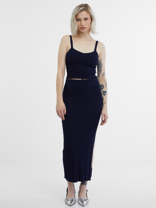 Orsay Tmavě modrý dámský top ORSAY