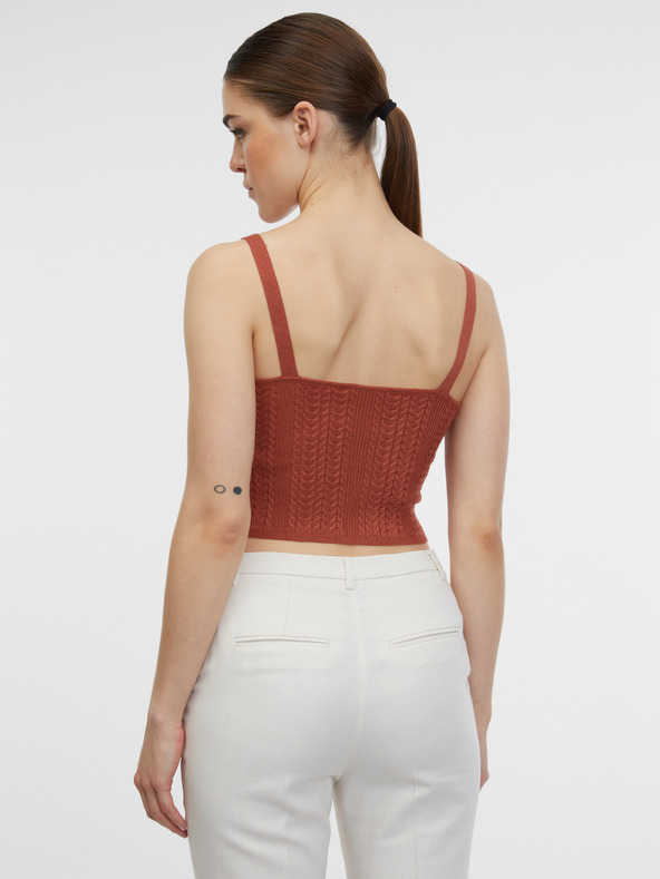 Orsay Hnědý dámský top ORSAY