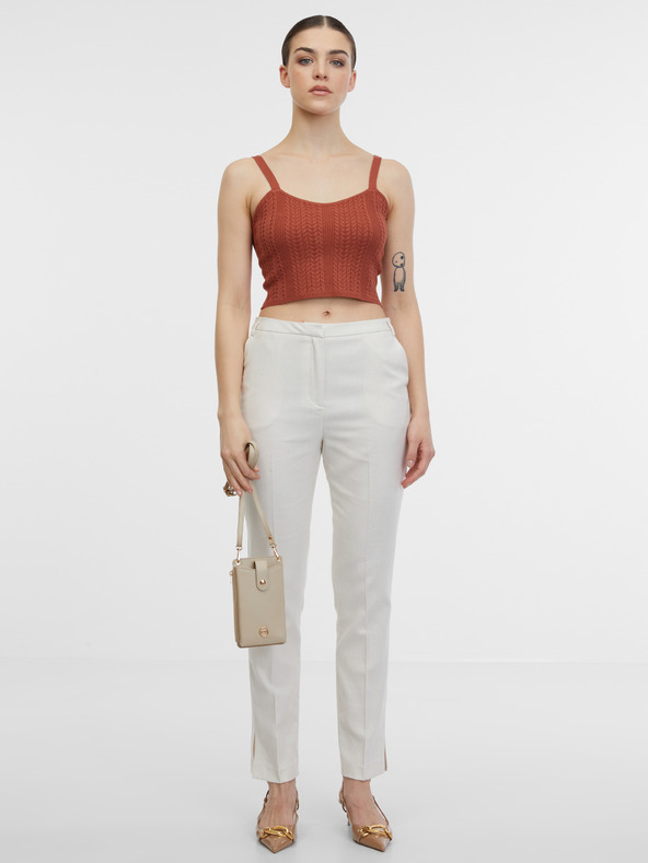 Orsay Hnědý dámský top ORSAY