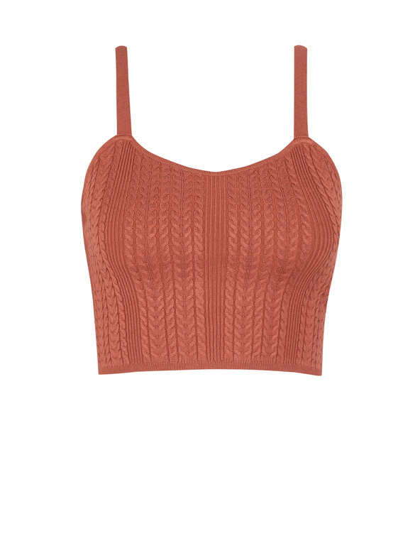 Orsay Hnědý dámský top ORSAY