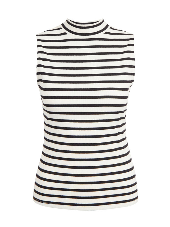 Orsay Černo-bílý dámský pruhovaný top ORSAY
