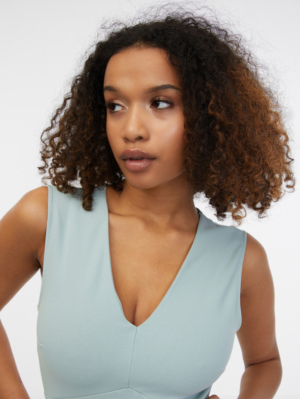 Orsay Mentolové dámské pouzdrové šaty ORSAY