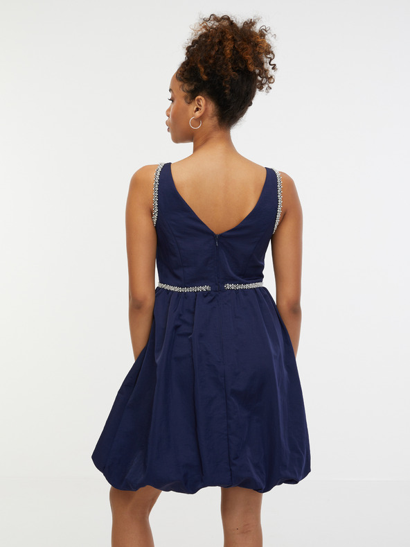 Orsay Tmavě modré dámské šaty ORSAY