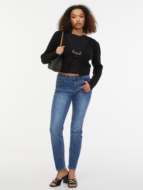 Orsay Černý dámský kardigan s příměsí vlny ORSAY