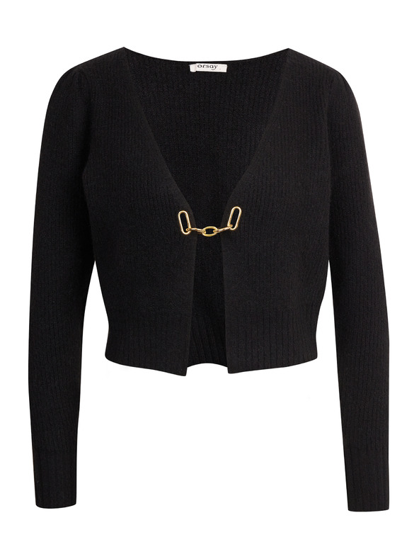 Orsay Černý dámský kardigan s příměsí vlny ORSAY