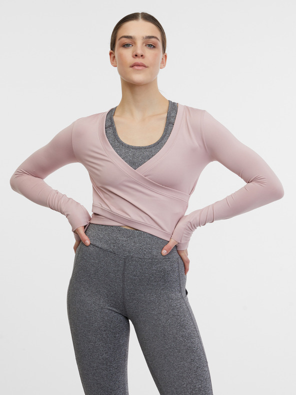 Orsay Světle růžový dámský sportovní top ORSAY