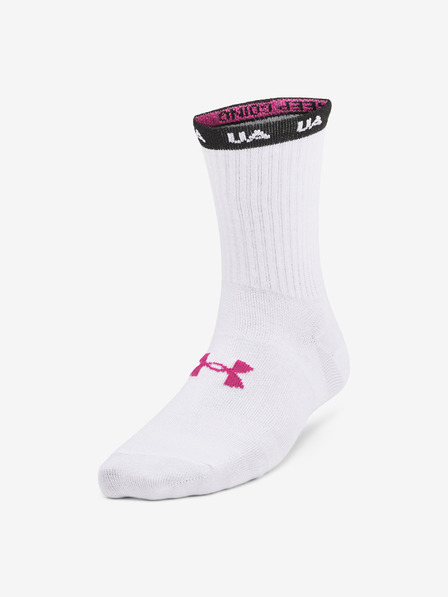 Under Armour Dámské ponožky Under Armour UA Essential Nv Mid Crew 3pk