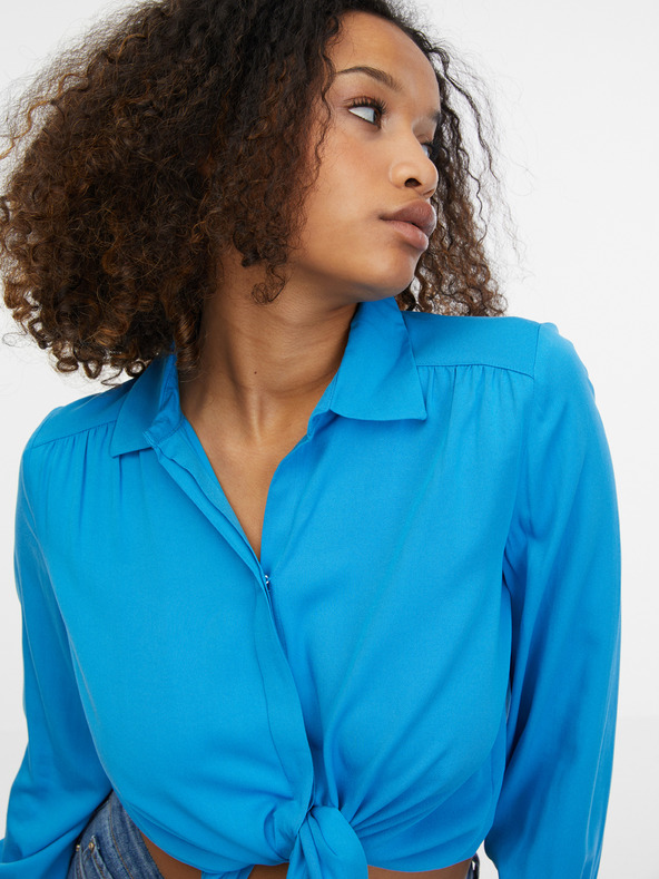 Orsay Modrá dámská halenka ORSAY