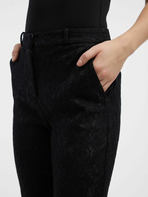 Orsay Černé dámské kalhoty ORSAY